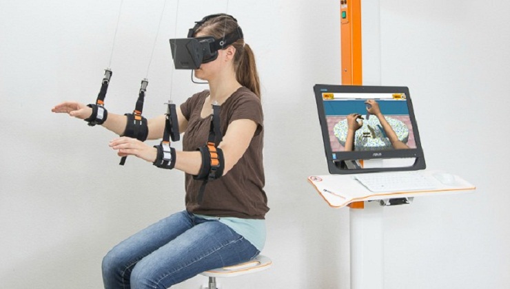 Tyromotion Introduces Virtual Reality to Robotic Therapy to Facilitate Stroke Recovery