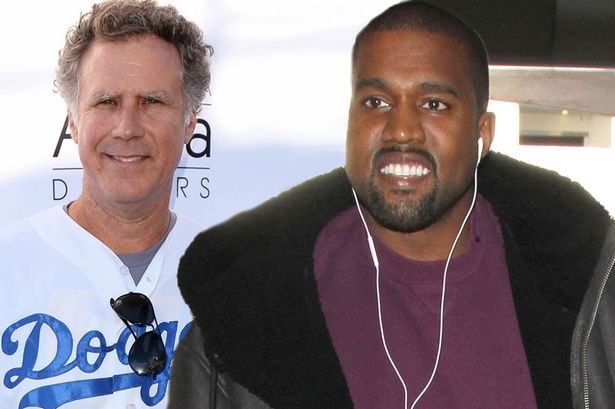 Kanye West in talks with Will Ferrell to make his life story into a Blockbuster Movie