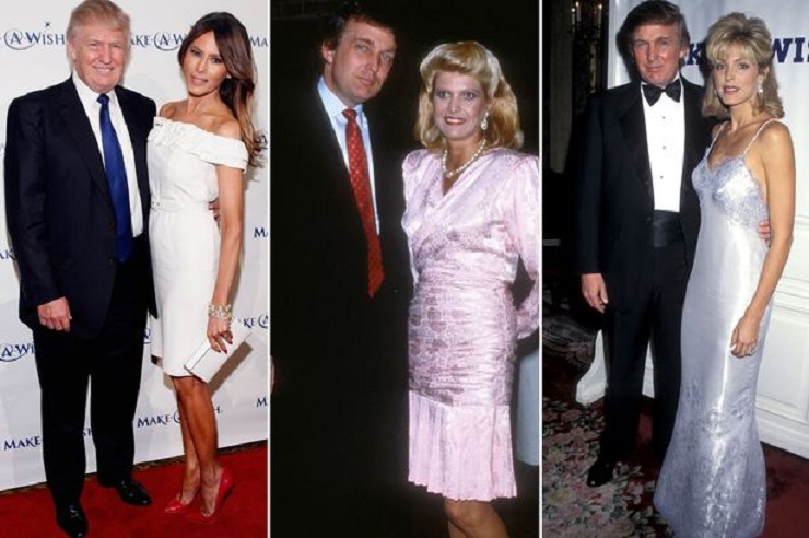 The Many wives of Donald Trump: President elect’s Love Life laid bare