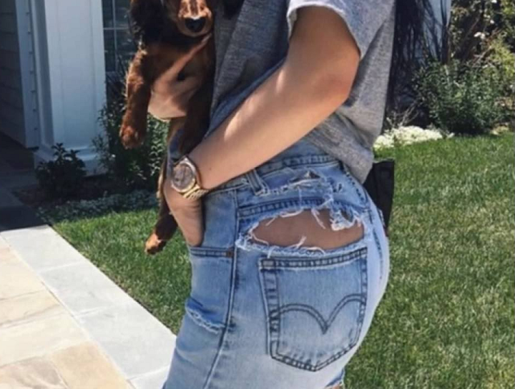 Kylie Jenner’s Most Revealing Pair of Jeans