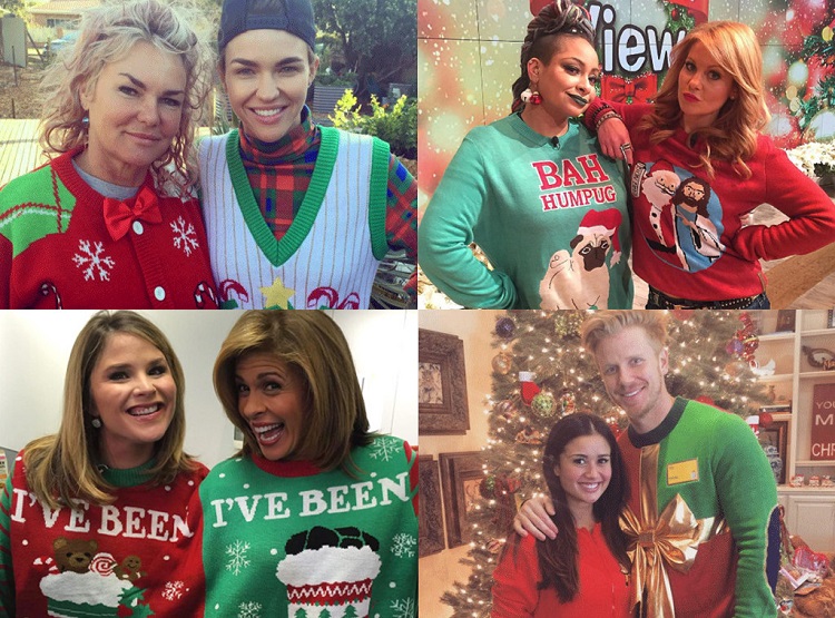 Hollywood’s Must-have ugly Holiday Sweater Revealed: Why Celebrities can’t get enough of Tipsy Elves