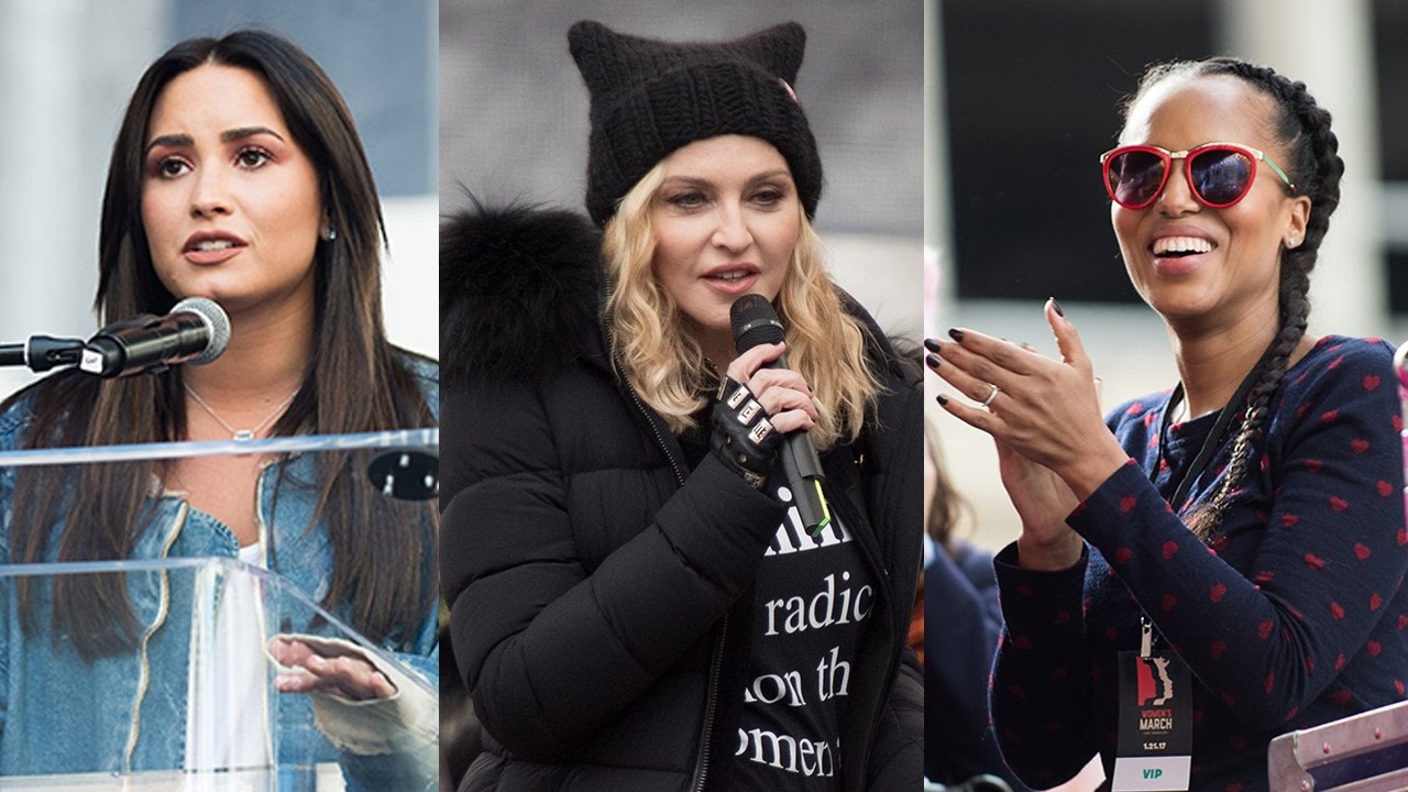 7 Most Impactful Celeb Speeches from Women’s March
