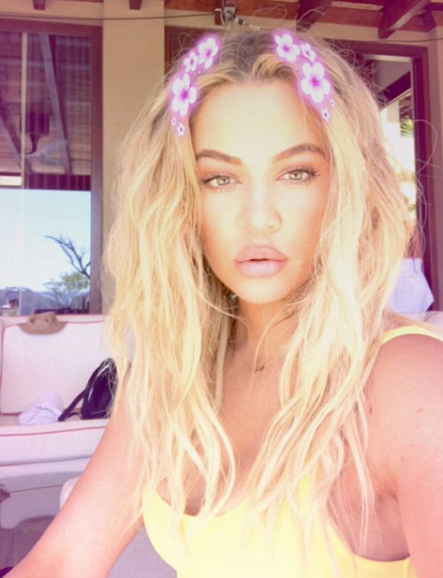 A pout time! Khloe Kardashian gives Kylie a run for her money as she showcases VERY PLUMP lips in Instagram snap from Costa Rica