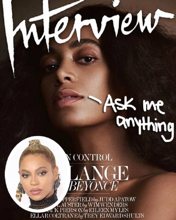 Beyoncé Interviews Solange & Proves they’re each other’s Biggest Fans!