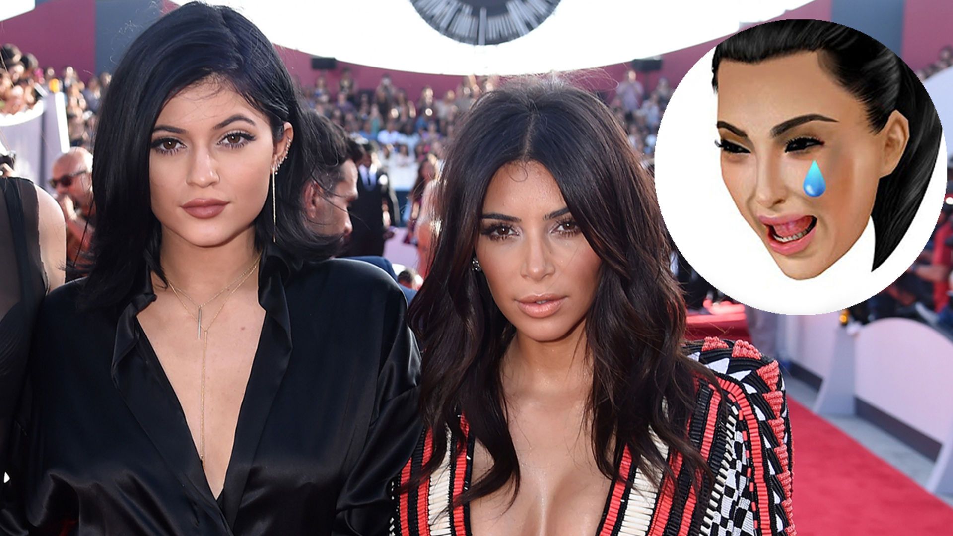 Kim Kardashian Steals Sister Kylie Jenner’s Ideas for Her Kimoji Line
