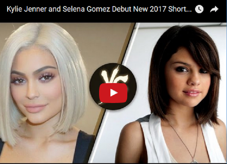 Kylie Jenner and Selena Gomez Debut New 2017 Short Hair Trend – Who wore it Better?