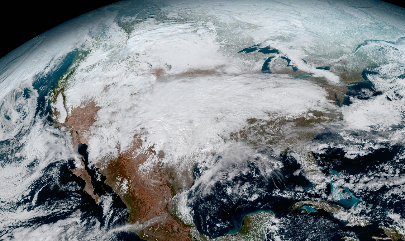 Breathtaking Earth Images Delivered by New NOAA Satellite
