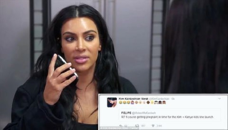 Did Kim Kardashian Just Secretly Hint at Baby #3 on Twitter!?!