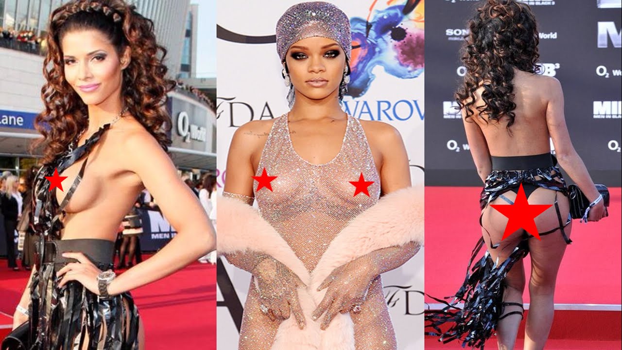 10 Most Shocking Red Carpet Outfits