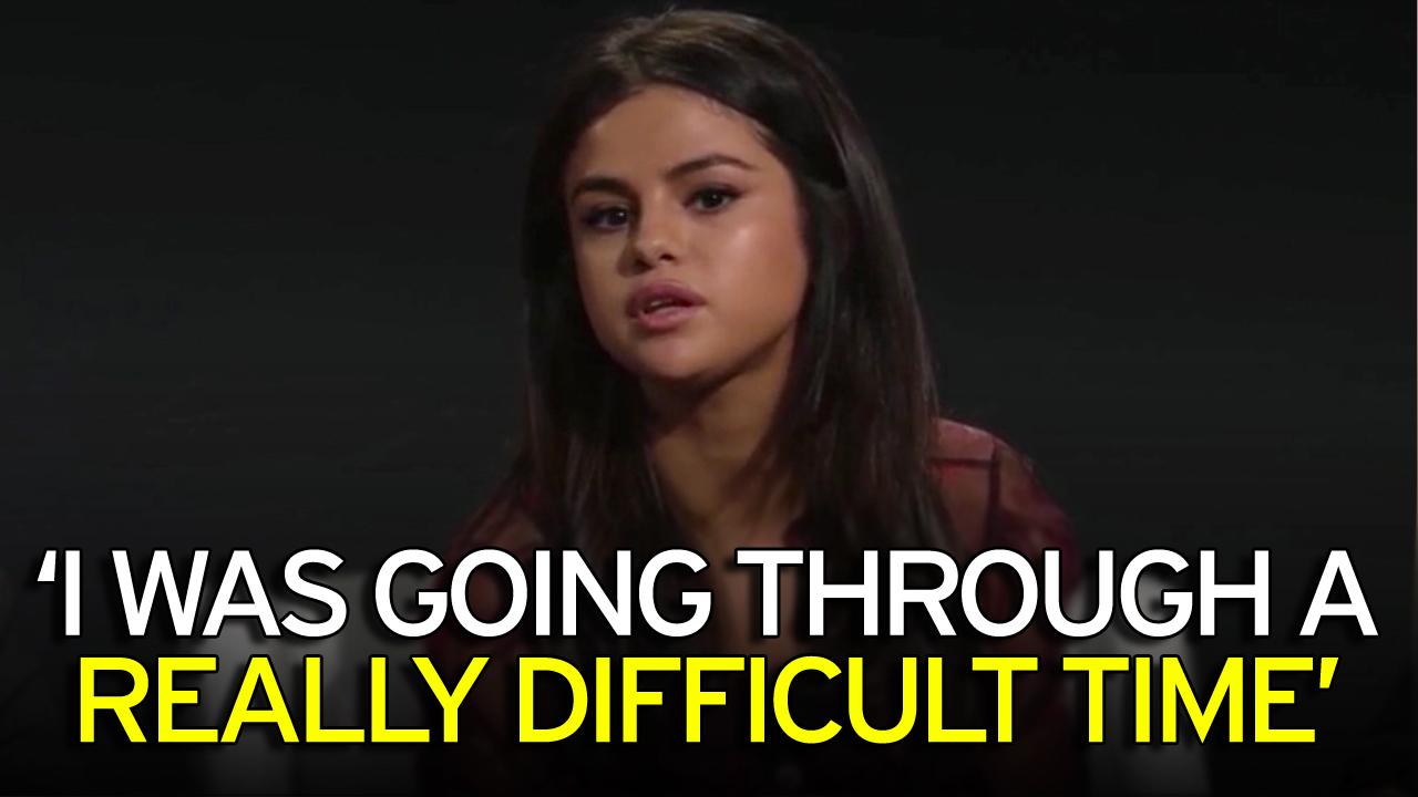 Selena Gomez opens up about the personal struggles she faced before admitting herself to rehab