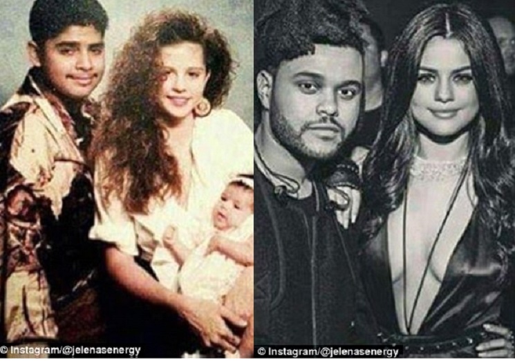 Selena Gomez and The Weeknd look just like her parents
