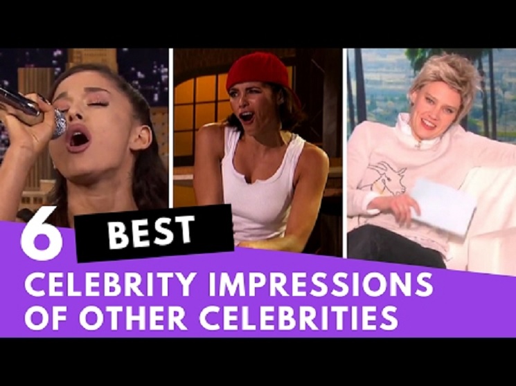 Top 6 Celebrity Impressions of other Celebrities!