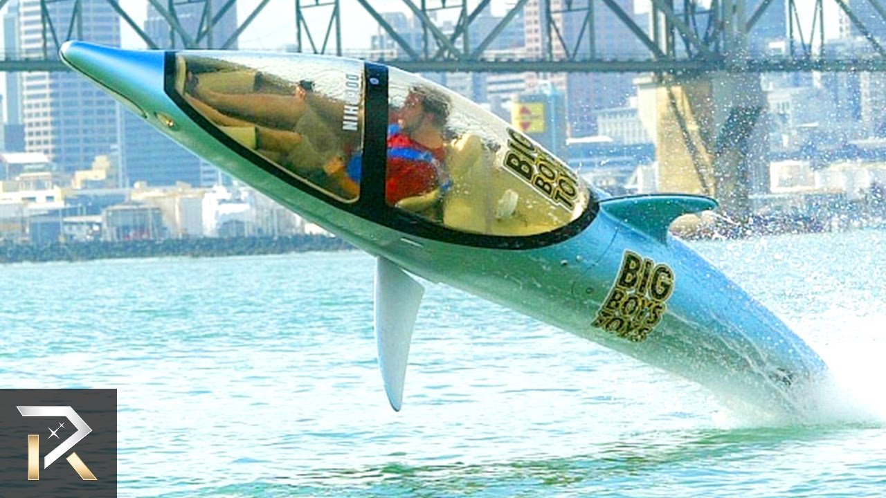 10 Amazing Floating Vehicles you can Drive Underwater