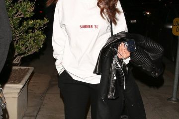 Specs appeal! Selena Gomez keeps things low-key in sweatshirt and track bottoms for recording session in LA