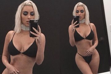 Kim Kardashian shares VERY sexy selfie on Instagram