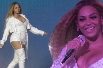 Beyonce puts on sexy display in Milan as she continues On the Run II World Tour with Jay Z