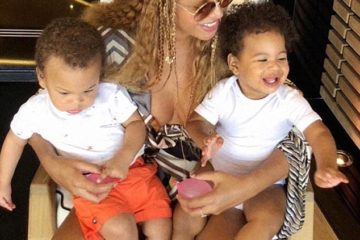 Beyoncé shares rare photo of twins Rumi and Sir Carter, 13 months, as she enjoys time off from world tour