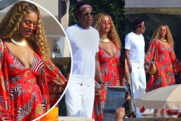 Beyonce rocks Flowing Dress in Cannes with Jay-Z and Blue Ivy amid new Pregnancy Rumors