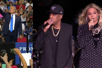 President Trump claims He draws a larger crowd than Beyonce and Jay-Z