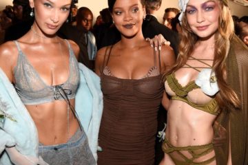 Rihanna’s NYFW lingerie show featured pregnant models, Bella and Gigi Hadid and lots of bare skin