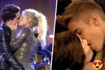 10 Memorable Celebrities Kissing on Stage!!!! ❤️