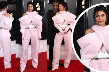 Kylie Jenner’s Fashion disaster! Reality Star hits low note at the Grammy Awards